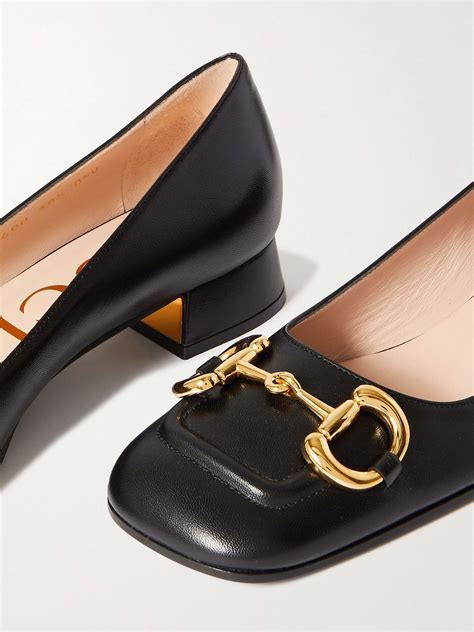 gucci leather pump price|net a porter Gucci pumps.